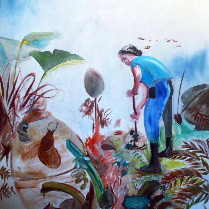 <p>Annette</p>

<p>170 x 190 cm, &Ouml;l auf Leinwand</p>

<p>2017</p>
