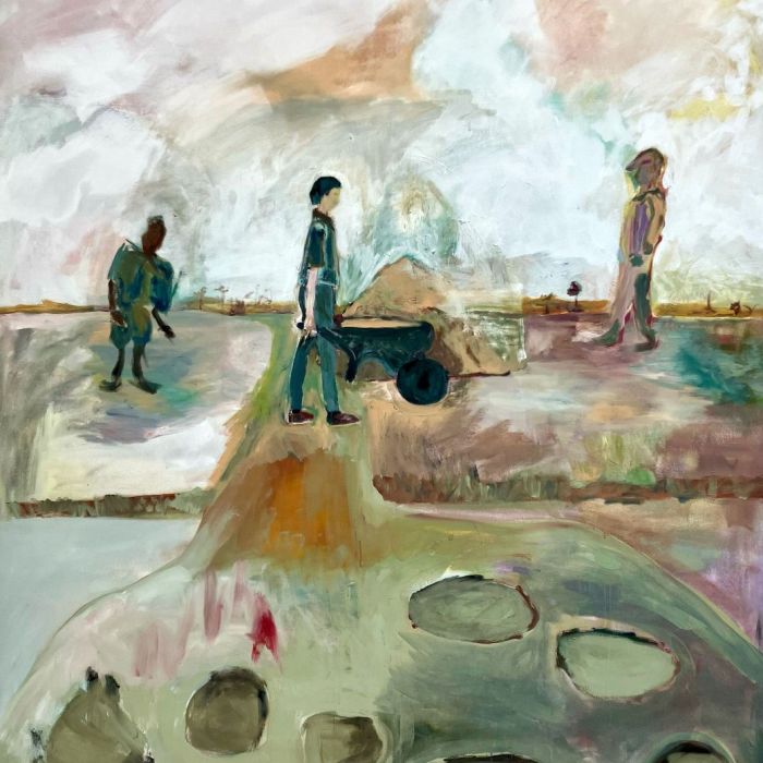 <p style="text-align:center"><sup>The Gardener, The Refugee and The Flaneur</sup></p>

<p style="text-align:center"><sup>170x 190cm, &Ouml;l auf Leinwand</sup></p>

<p style="text-align:center"><sup>2025</sup></p>
