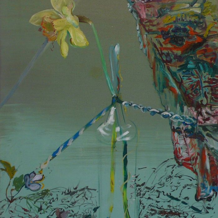 <p>Narziss</p>

<p>70 x 90 cm, &Ouml;l auf Leinwand</p>

<p>2012</p>
