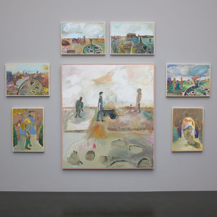 <p style="text-align:center"><sub>The Gardener, The Refugee and The Flaneur</sub></p>

<p style="text-align:center"><sub>ca. 300x 350cm; &Ouml;l auf Leinwand</sub></p>

<p style="text-align:center"><sub>Kunstmuseum Luzern, Zentral XL; 2026</sub></p>
