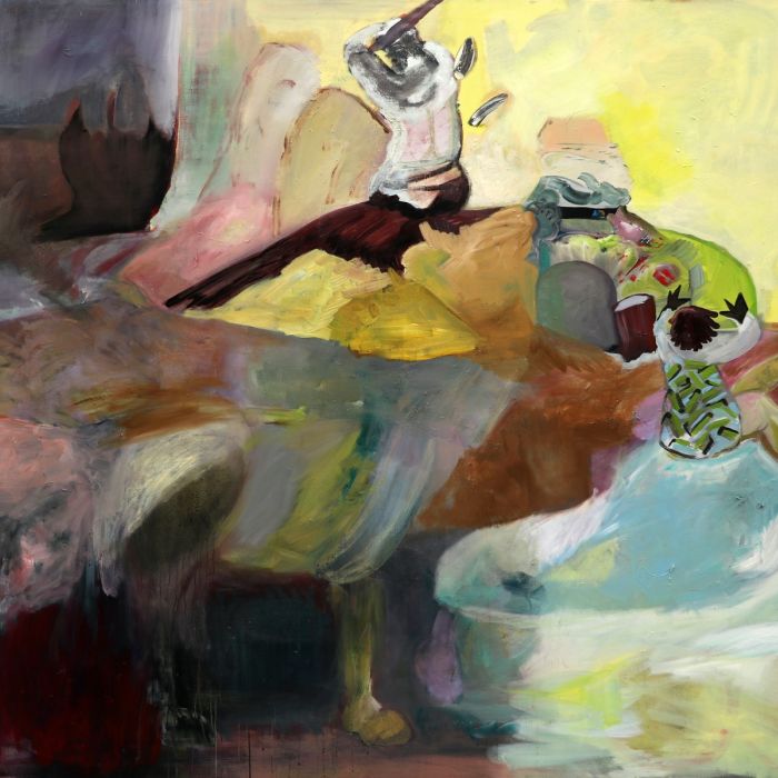 <p>Krieg der Sterne</p>

<p>180 x 190 cm, &Ouml;l auf Leinwand</p>

<p>2021</p>
