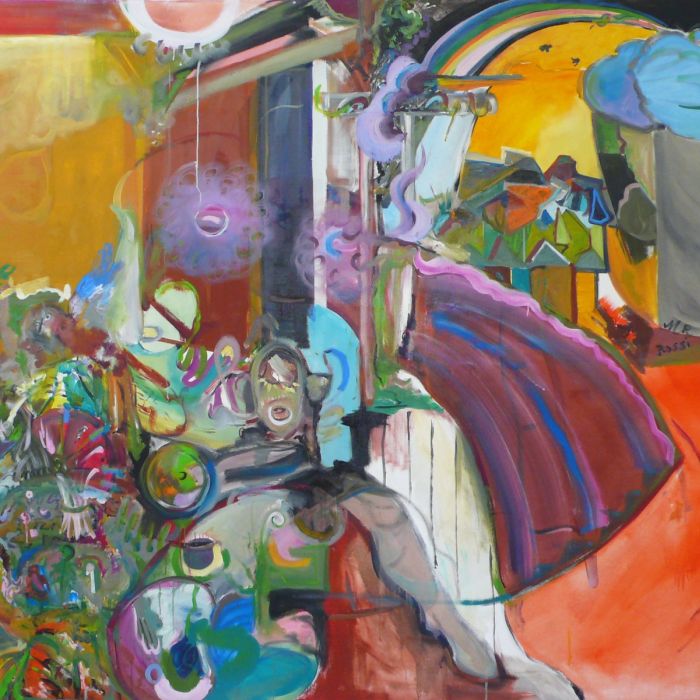 <p>Mr. Rossi</p>

<p>190 x 220cm, &Ouml;l auf Leinwand</p>

<p>2013</p>
