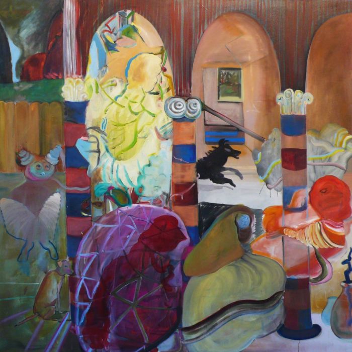 <p>Fra Angelico</p>

<p>240 x 170 cm, &Ouml;l auf Leinwand</p>

<p>2013</p>
