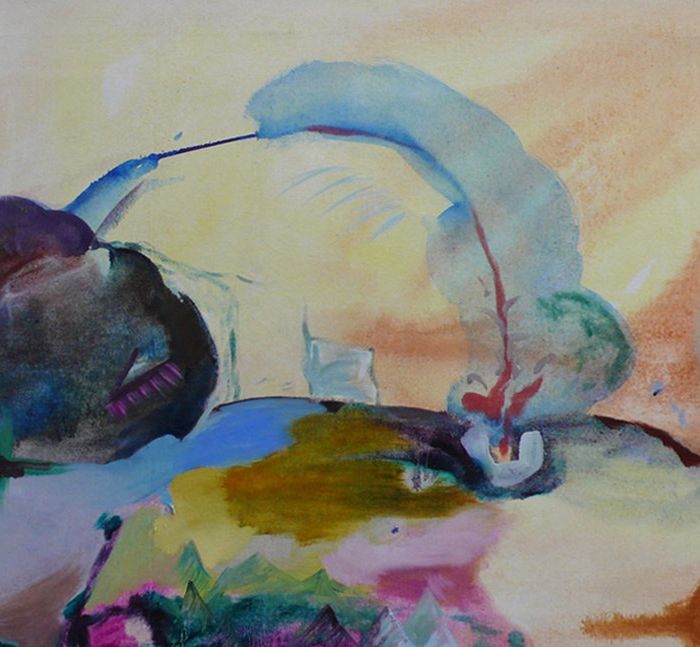 <p>Tor</p>

<p>50 x 60 cm, &Ouml;l und Tusche auf Leinwand</p>

<p>2021</p>
