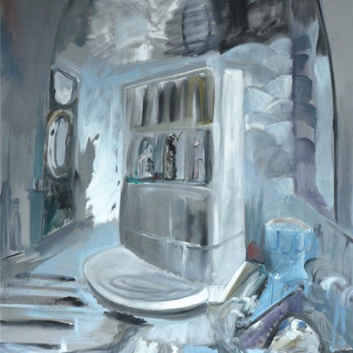 <p>Goldener Schlaf II</p>

<p>100 x 120 cm, &Ouml;l auf Leinwand</p>

<p>2013</p>
